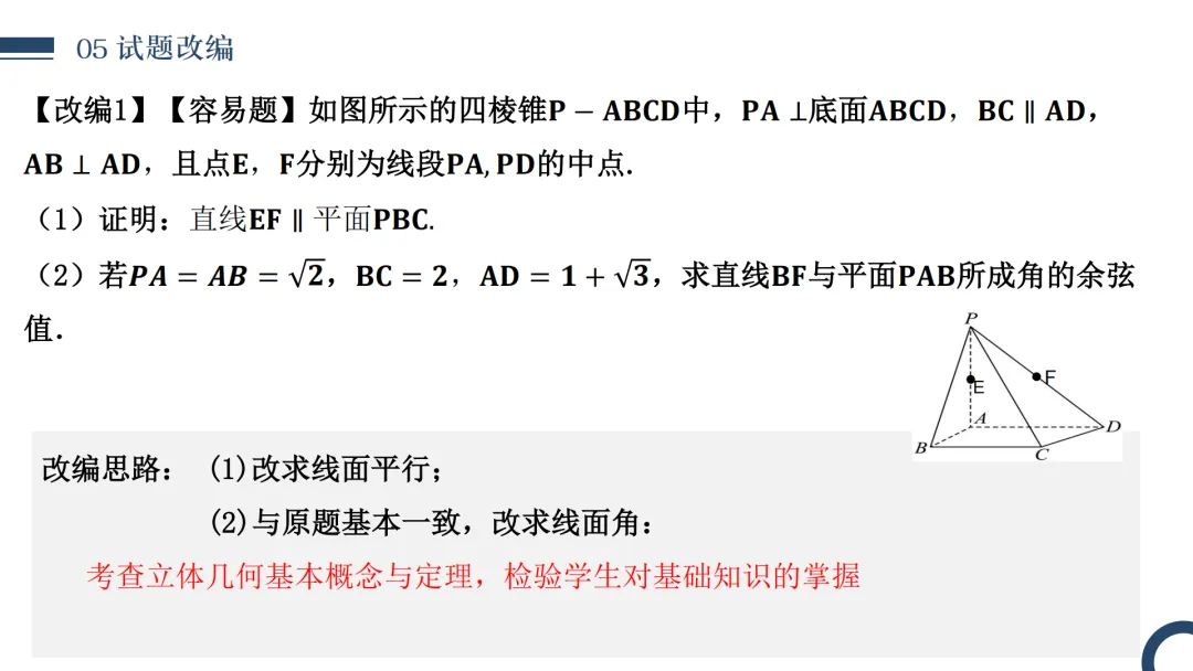 【高考真题说题】2025年全国新高考Ⅰ卷17题说题D30 第26张 【高考真题说题】2025年全国新高考Ⅰ卷17题说题D30 第26张
