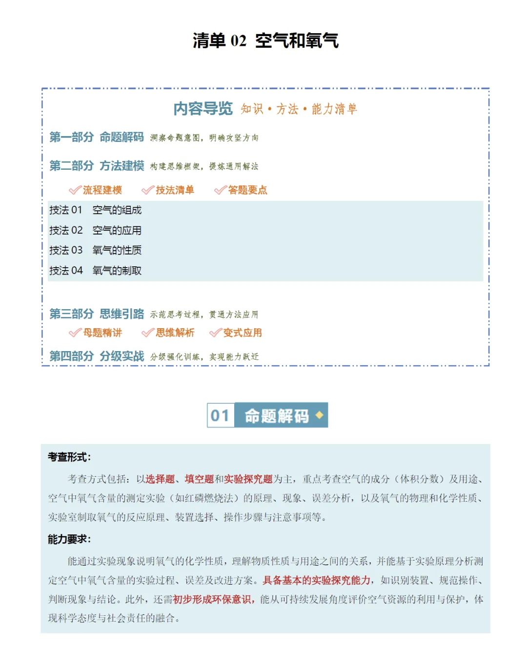 2026《中考化学•一二轮复习讲练测》全国通用 第2张
