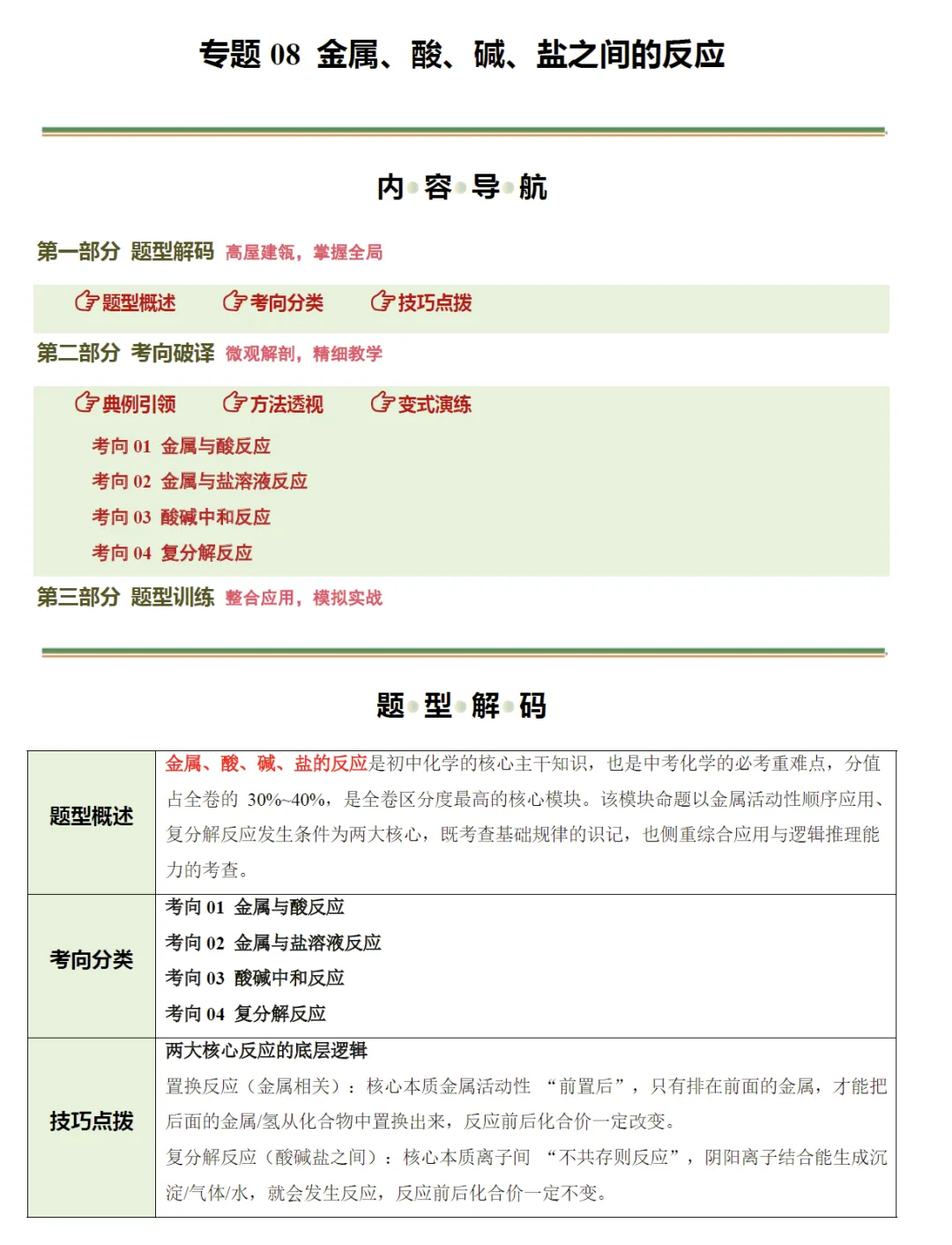 2026《中考化学•一二轮复习讲练测》全国通用 第6张