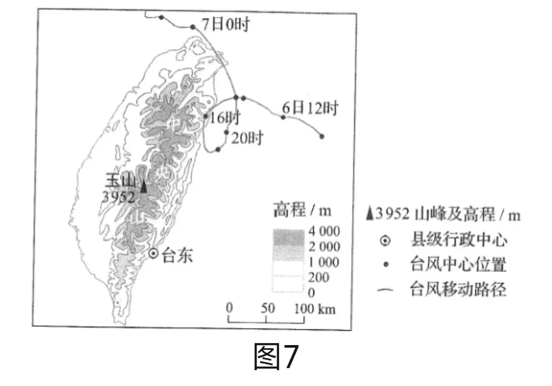 打卡高考真题 台风 第1张