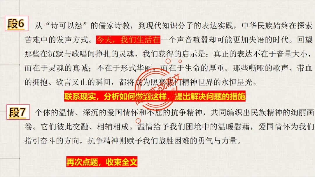 【2026广东一模+八省联考+2025真题】议论文七段式模板深度解析,附实战演练! 第26张