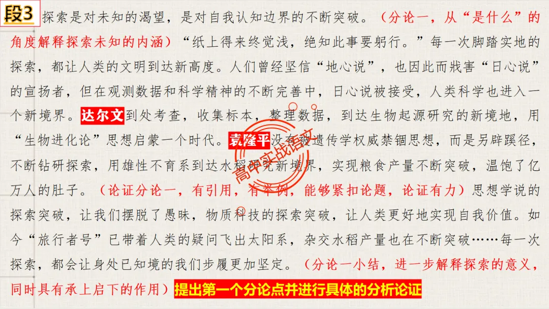 【2026广东一模+八省联考+2025真题】议论文七段式模板深度解析,附实战演练! 第30张