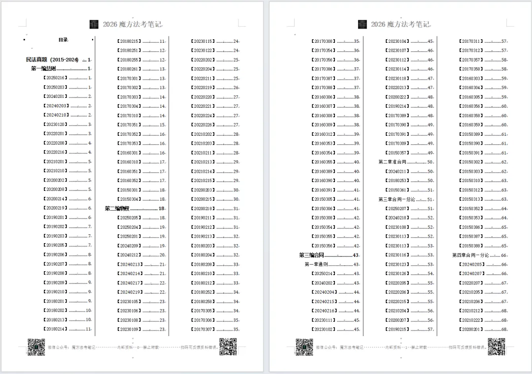 2026法考-客观题分科真题:民法科目,限时免费领取! 第3张 2026法考-客观题分科真题:民法科目,限时免费领取! 第3张