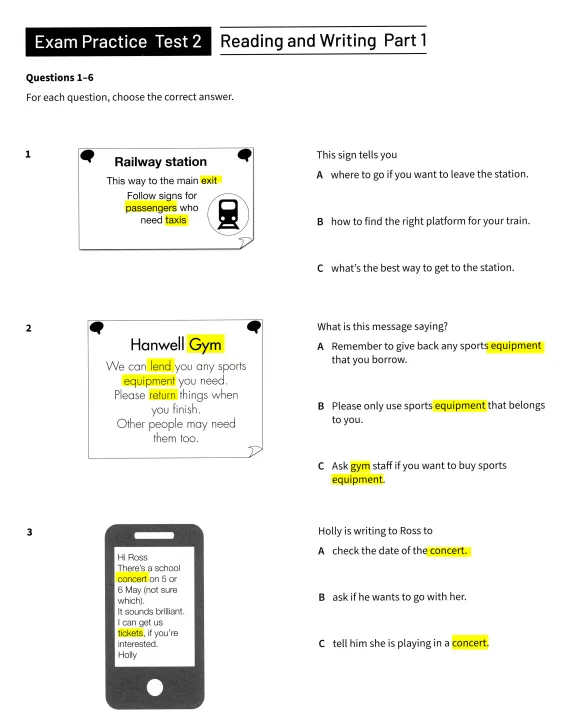 66天KET真题词汇打卡营 第1张