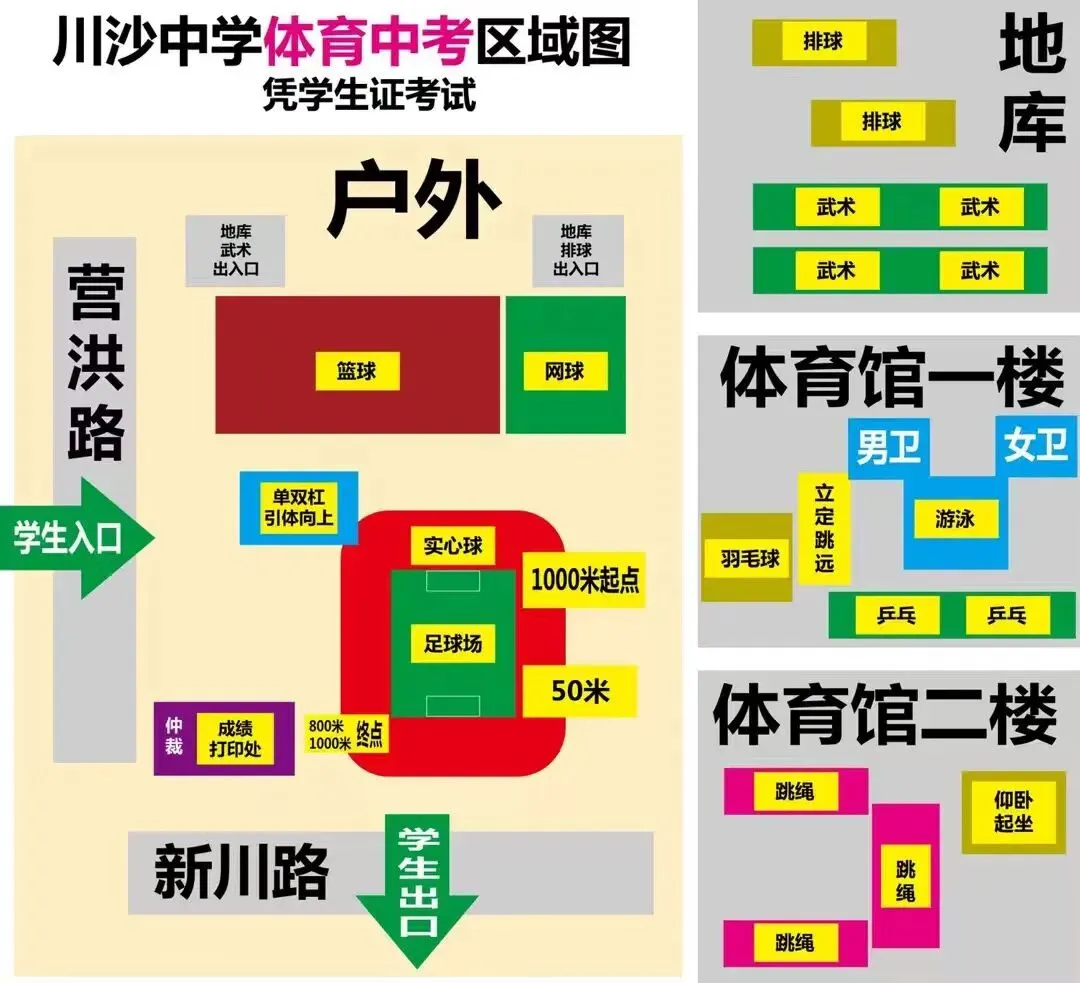 上海体育中考全攻略已经出炉了:从项目评分到川沙中学考点实测,一篇帮你拿满30分! 第3张