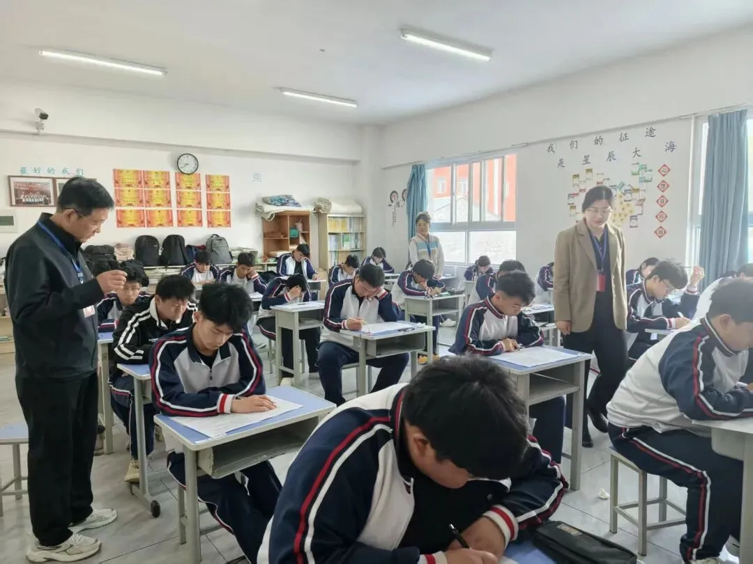 凝心聚力迎模考 沉着应战砺锋芒——我校春季高考二模考试有序开展 第24张