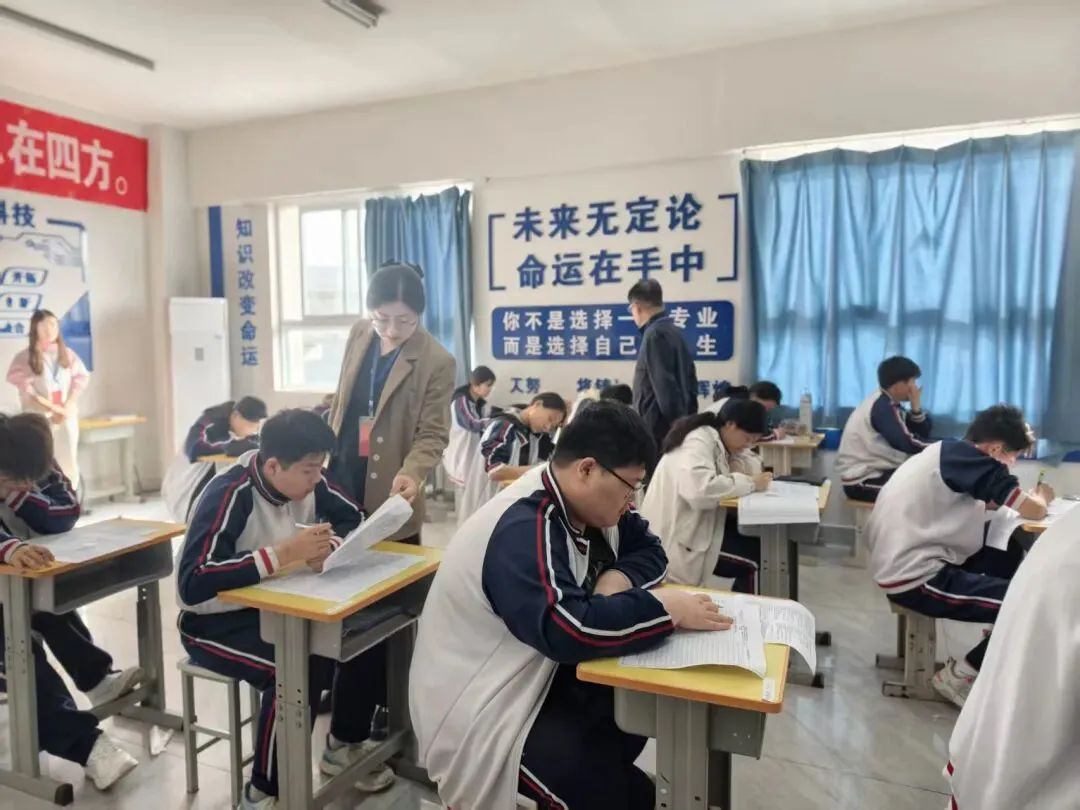 凝心聚力迎模考 沉着应战砺锋芒——我校春季高考二模考试有序开展 第25张
