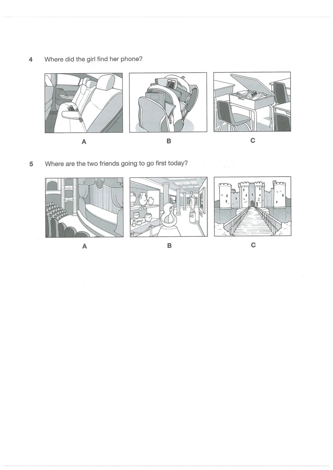 最新KET听力真题模考(1) 第3张