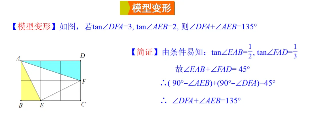 2026中考热点专题《12345模型及实际应用》 第3张
