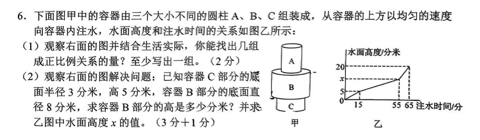 我发现24学年富阳六下数学期中真题卷保持95+的秘籍 第14张
