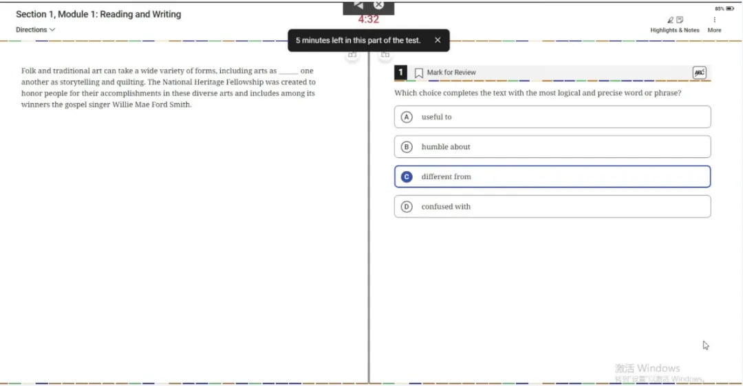最后两周,SAT真题别再瞎刷了!(内附2023-2025高清真题合集) 第6张 最后两周,SAT真题别再瞎刷了!(内附2023-2025高清真题合集) 第6张