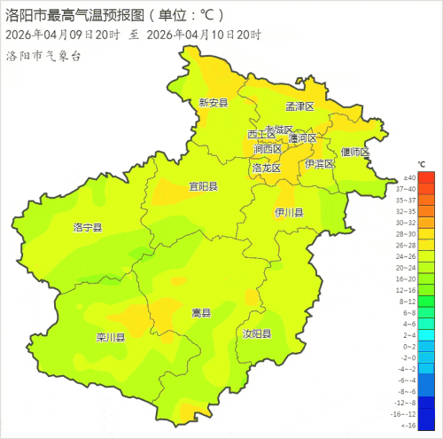 雨雨雨!未来一周三天有雨,洛阳中考体育将... 第5张