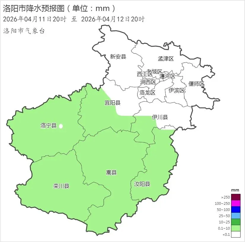 雨雨雨!未来一周三天有雨,洛阳中考体育将... 第6张