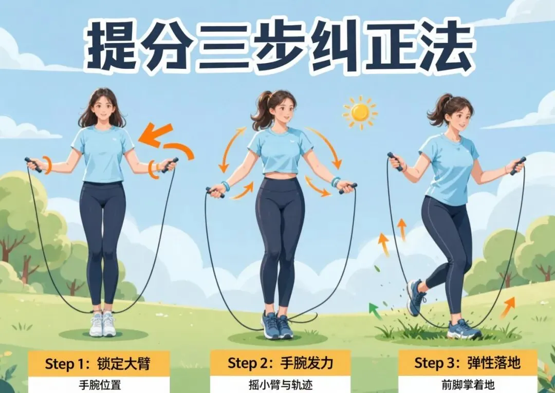 中考体育满分攻略:AI如何帮孩子跳绳从140提升到180? 第1张 中考体育满分攻略:AI如何帮孩子跳绳从140提升到180? 第1张