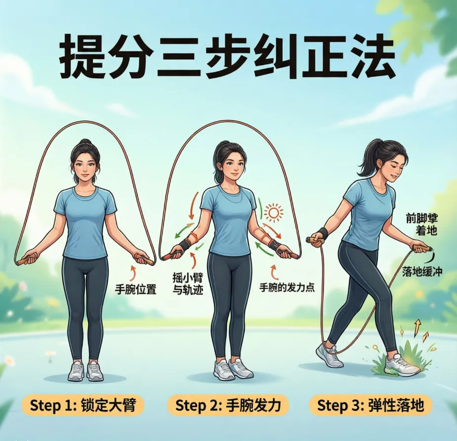 中考体育满分攻略:AI如何帮孩子跳绳从140提升到180? 第2张 中考体育满分攻略:AI如何帮孩子跳绳从140提升到180? 第2张