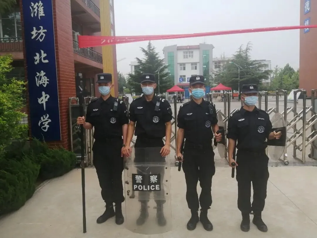 你有梦想、我来护航,坊子公安为中考助力 第6张