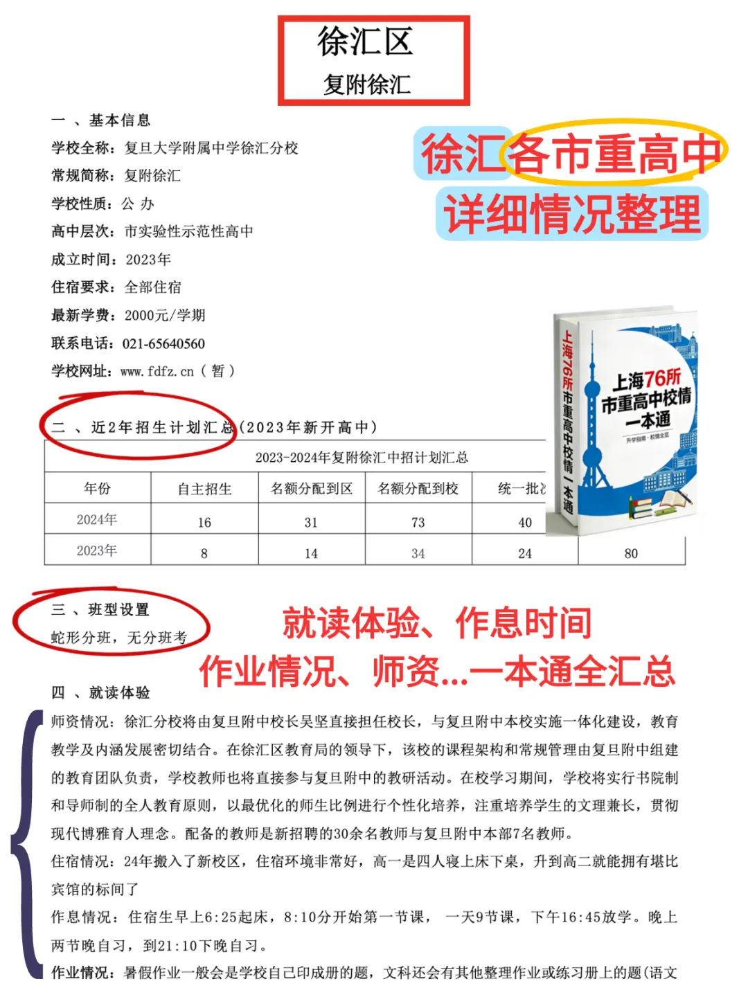 中考择校 强区揭秘丨徐汇区高中最新梯度排名 第5张