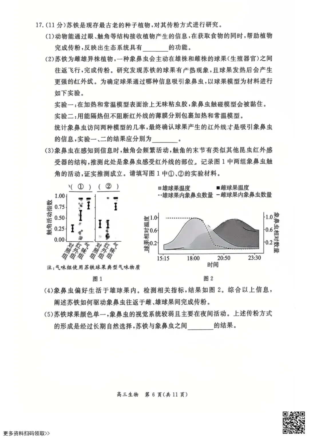 2026北京东城高三一模生物试卷(含答案) 第6张