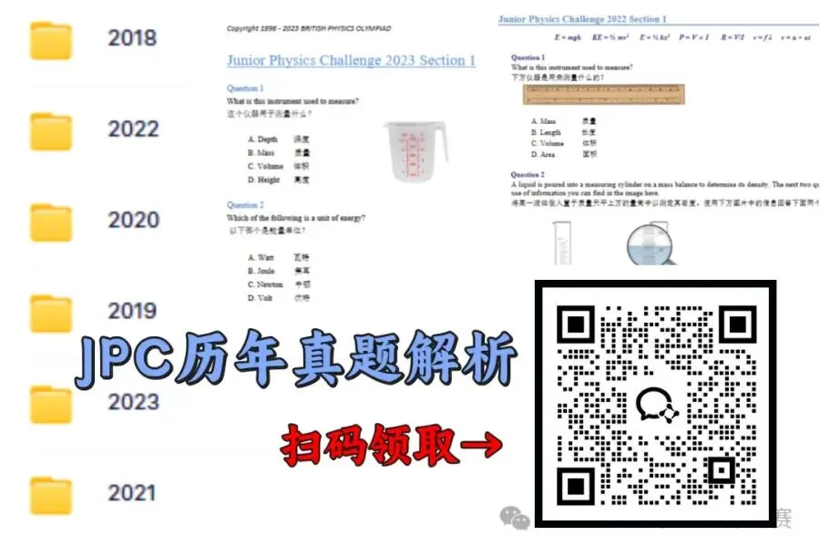 免费领!40+热门竞赛备考资料包:真题/分类题库/考点全配齐!涵盖数物化生+文商社科! 第15张