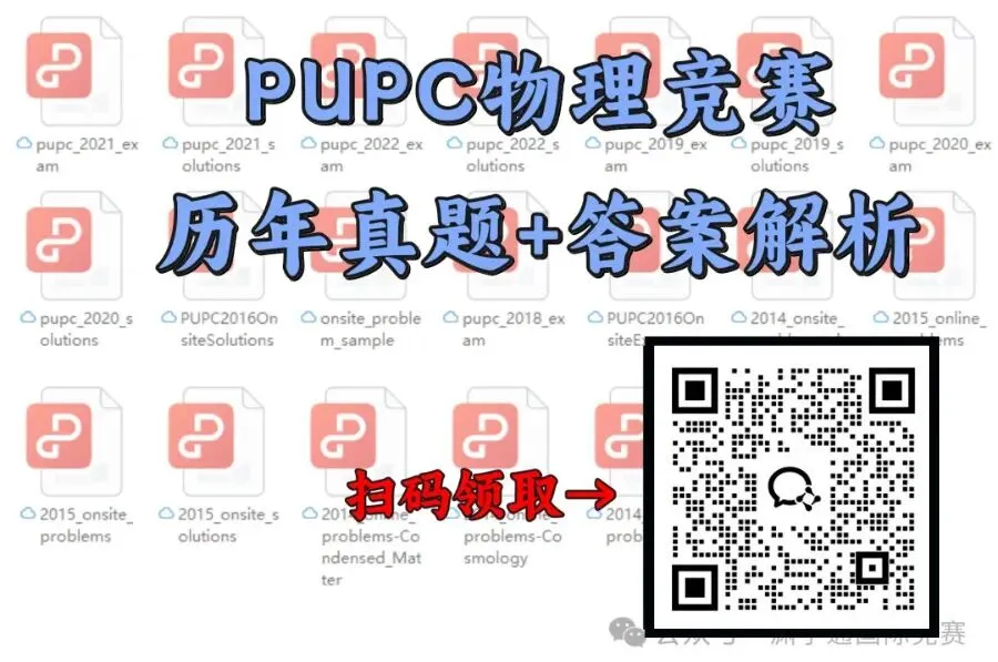 免费领!40+热门竞赛备考资料包:真题/分类题库/考点全配齐!涵盖数物化生+文商社科! 第19张