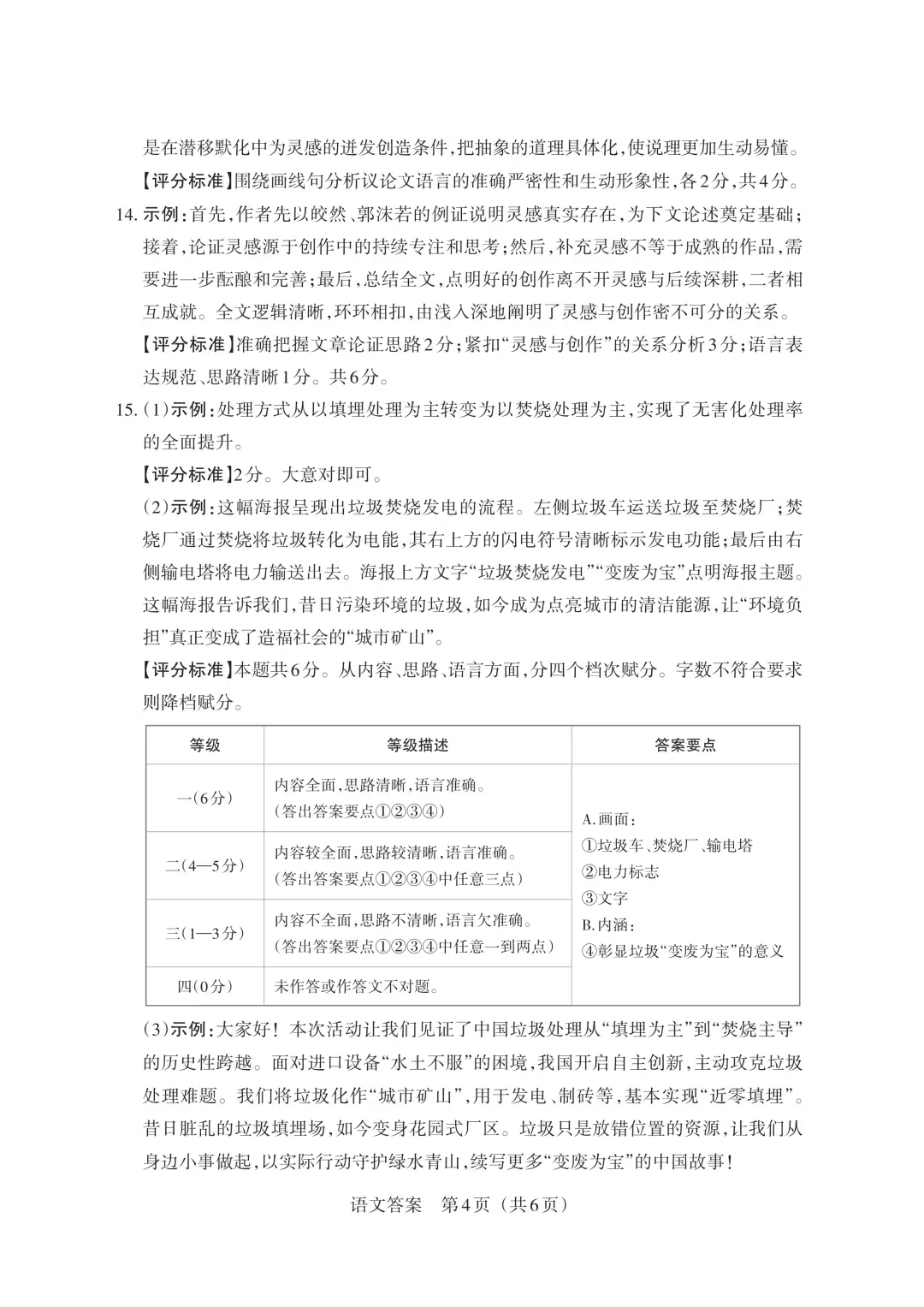 模考新卷 | 2026山西中考模拟卷(全科含答案) 第14张