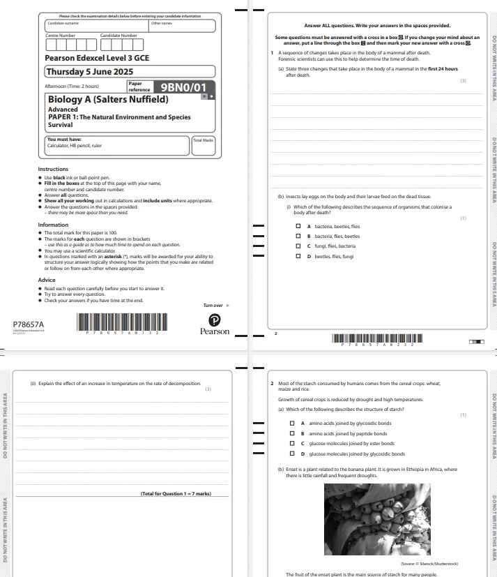A-Level真题 | 全网最整理(数学、物理、化学、经济...)刷完真题稳稳拿A*! 第15张