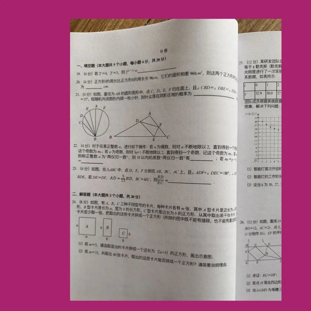 《北师大版成都名校真题》七年级八年级下册期末数学/纸质资料/与详解,详见目录 第8张