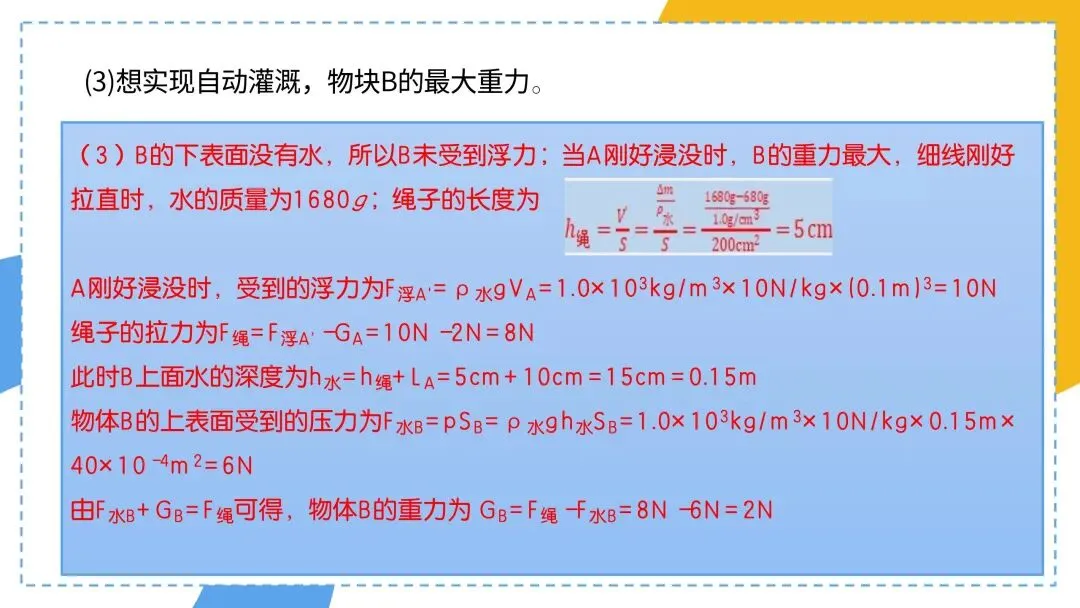 中考必考专题:压强浮力综合计算 第28张