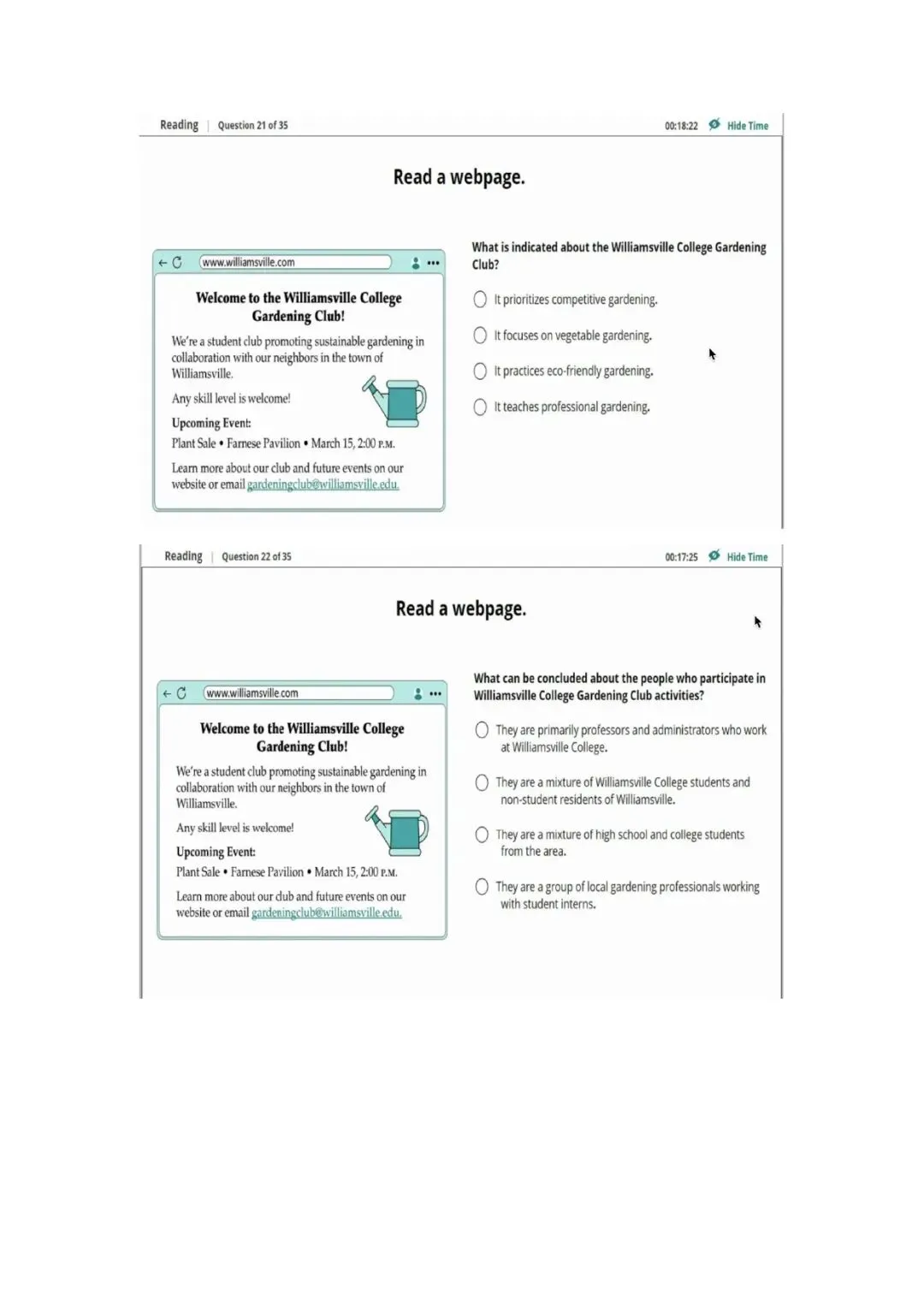 新托福第036套20260325真题(图片版) 第2张