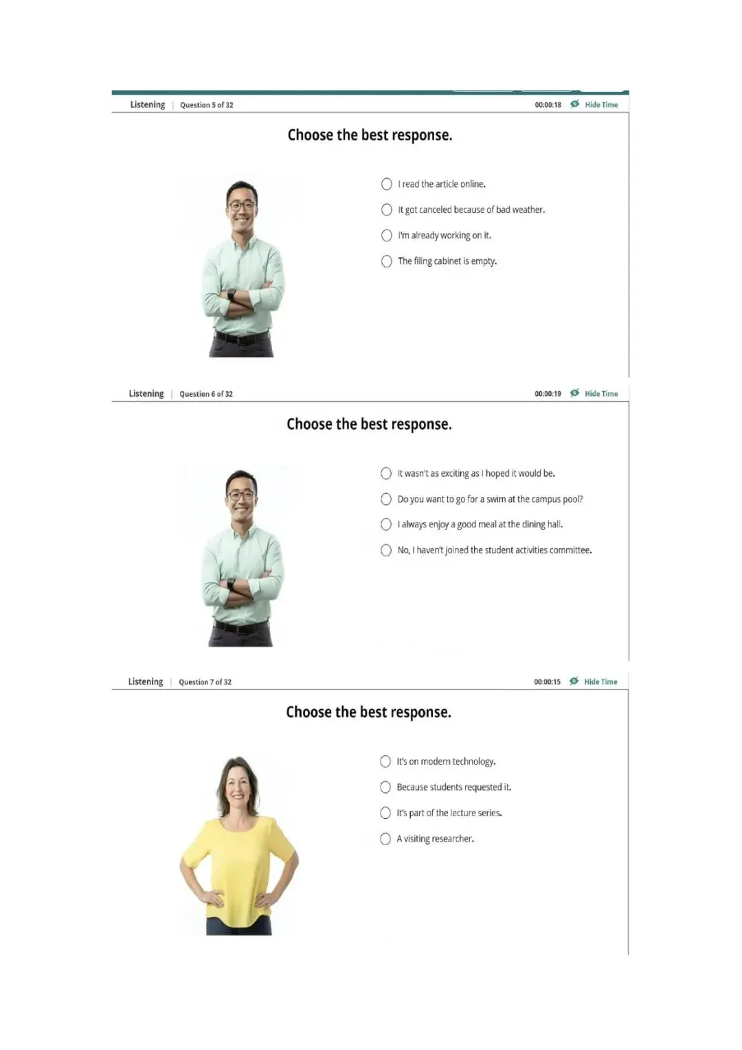 新托福第036套20260325真题(图片版) 第23张