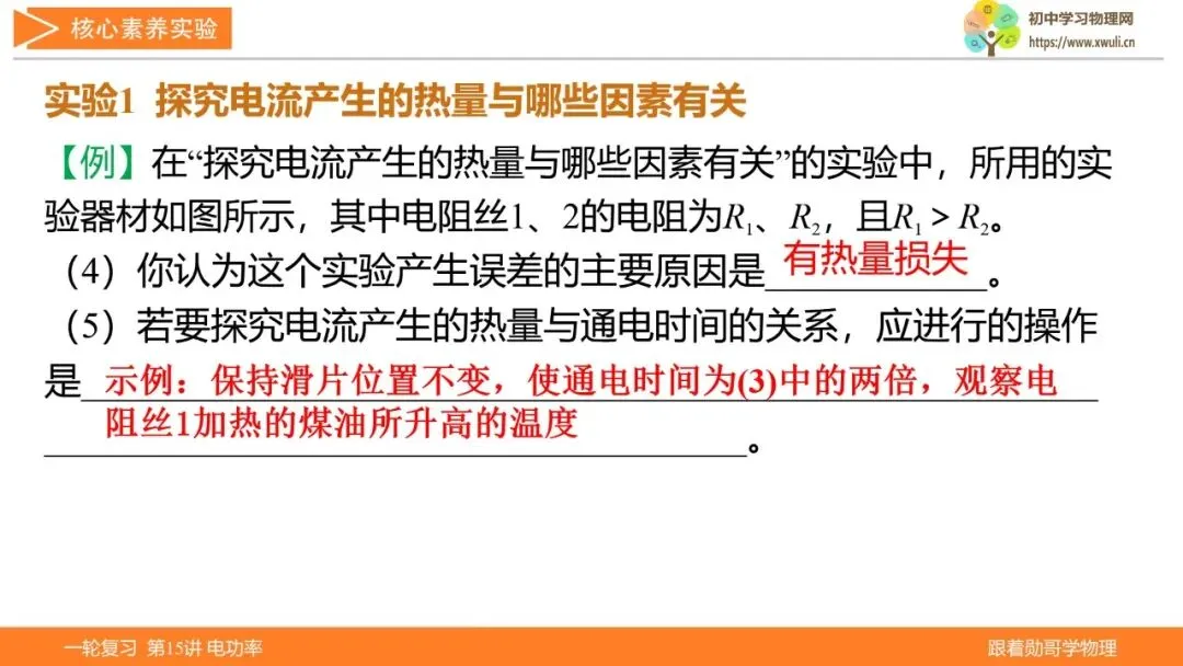 第15讲 电功率(湖北新中考备考与指导) 第16张