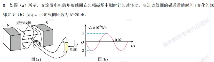 2026高三二模物理试卷解析 第26张