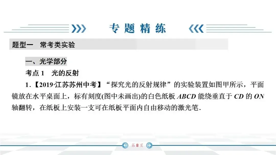 中考物理经典实验题汇编 第1张