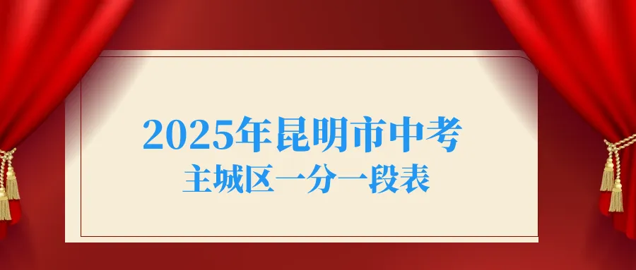 2025年昆明市中考一分一段表,一级完中控制线610分以上22412人 第2张