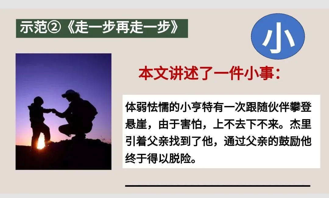 中考作文高分技巧——审题立意之以小见大 第12张