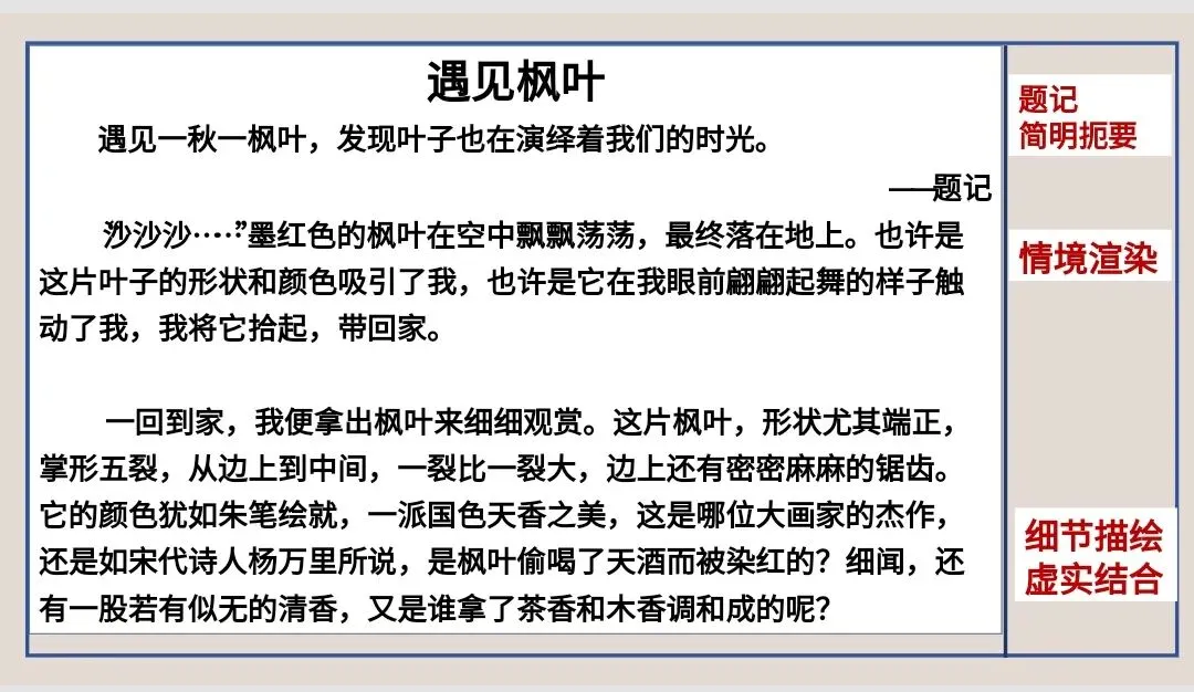 中考作文高分技巧——审题立意之以小见大 第25张