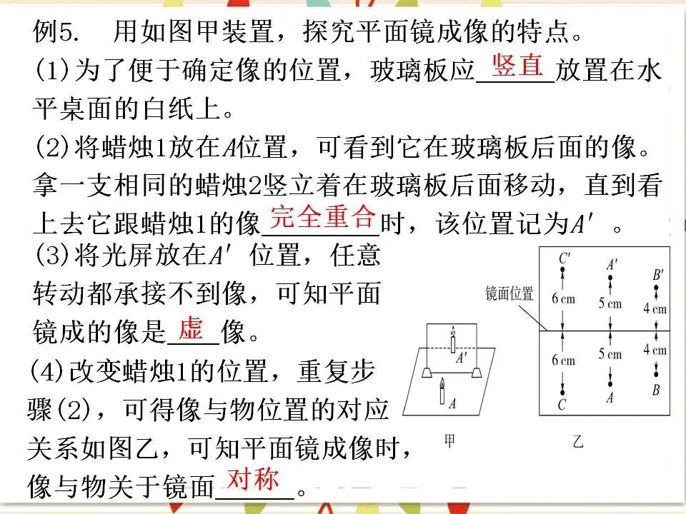 03中考物理专题复习-光现象 第17张