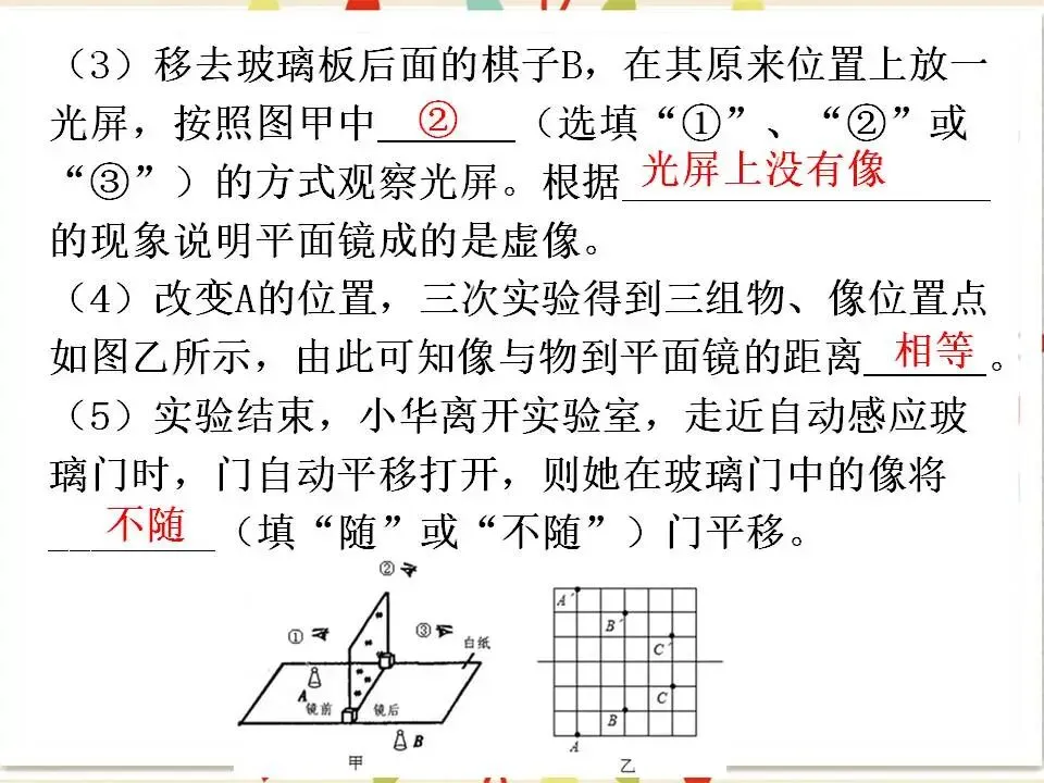 03中考物理专题复习-光现象 第19张