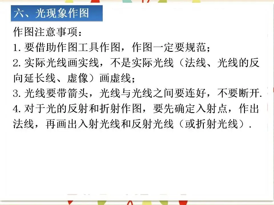 03中考物理专题复习-光现象 第20张