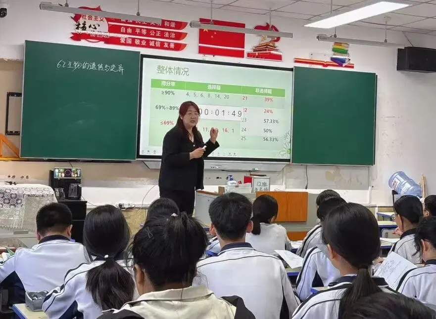 聚焦试卷讲评 共研生物教学——延吉市初中生物学试卷讲评课专题研讨活动暨第七中学教育集团示范课展示活动 第4张