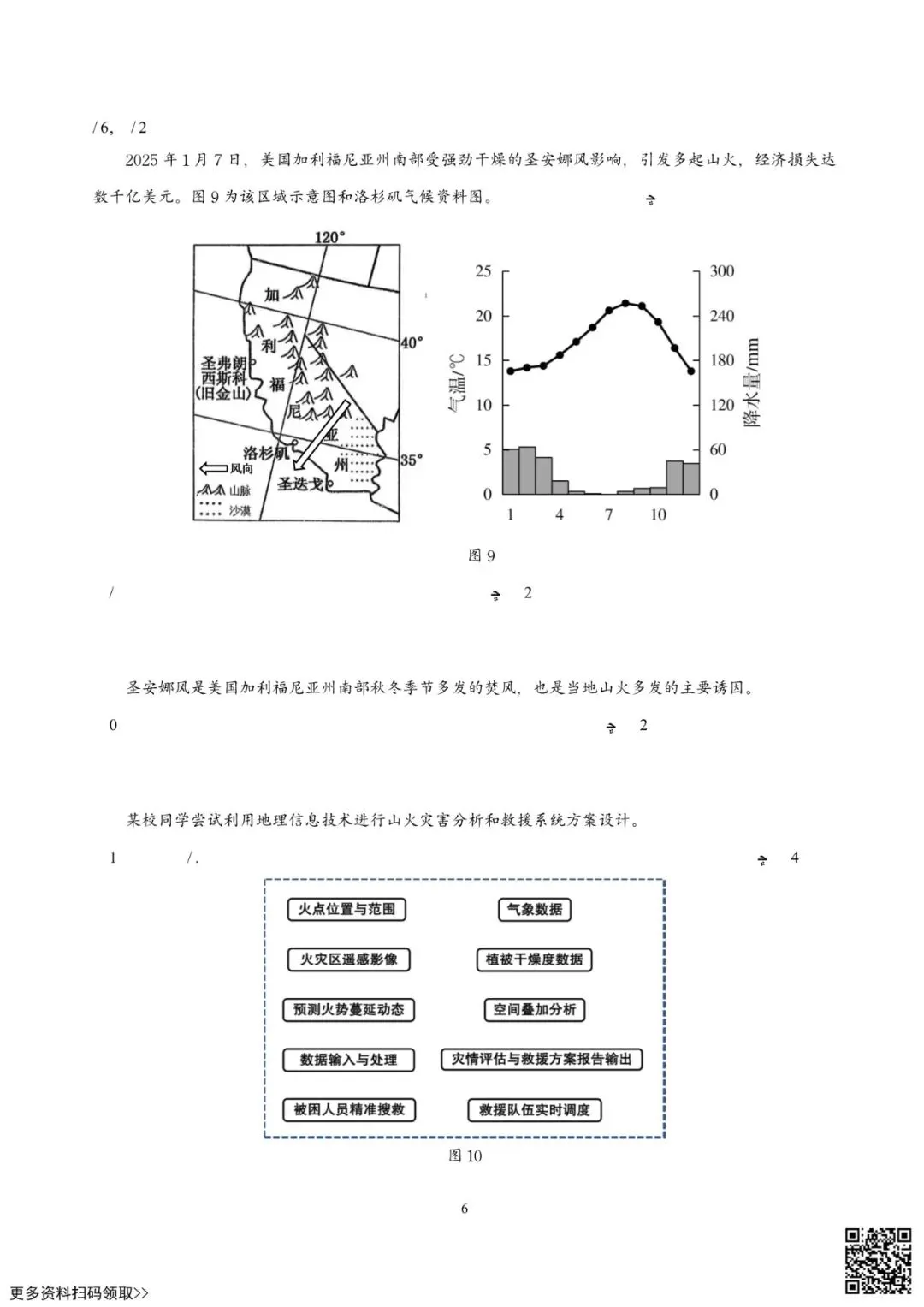2026北京房山高三一模地理试卷(含答案) 第8张