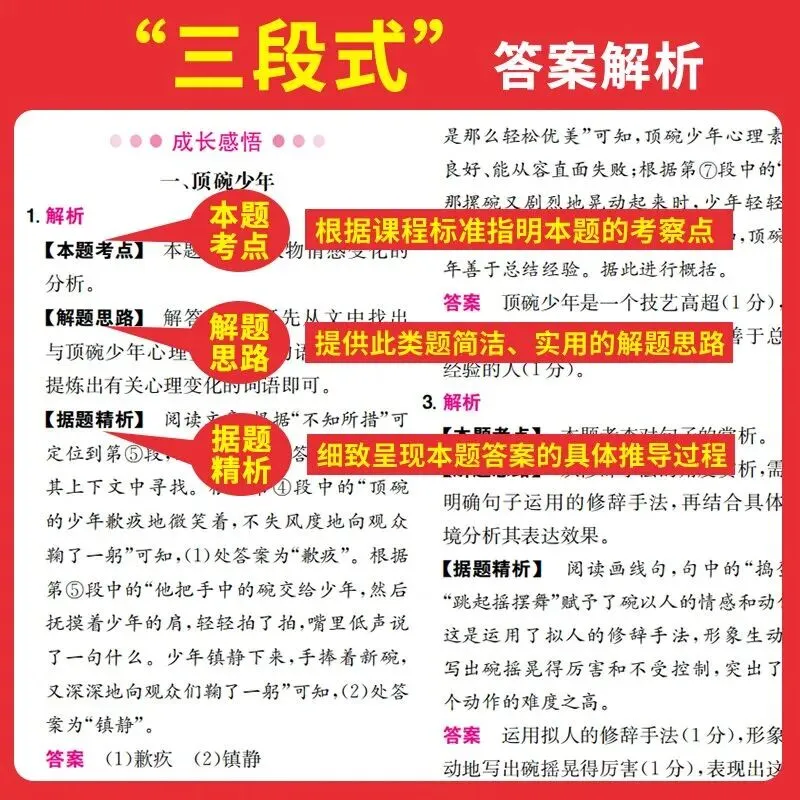【广告】一本中考现代文阅读专项训练文言文古诗词说明文阅读技巧初中语文五合一专项训练名著阅读理解【券面额】15元 【到手价】16.80元 第4张