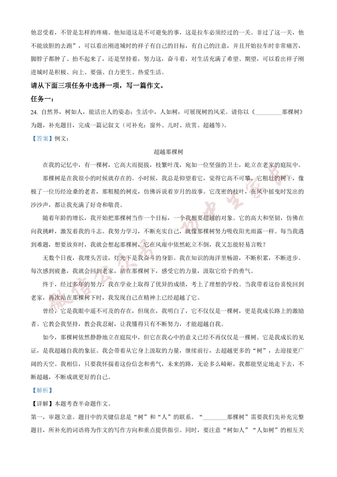 2026年中考语文二模试卷(附答案详解,可打印),孩子提分必备! 第27张 2026年中考语文二模试卷(附答案详解,可打印),孩子提分必备! 第27张