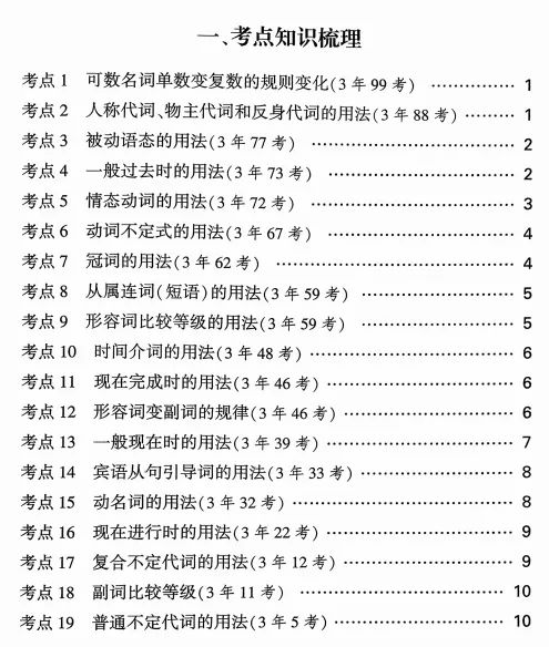 【2026中考英语】28个答疑模板 第1张