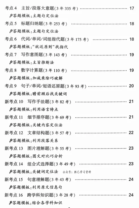 【2026中考英语】28个答疑模板 第3张