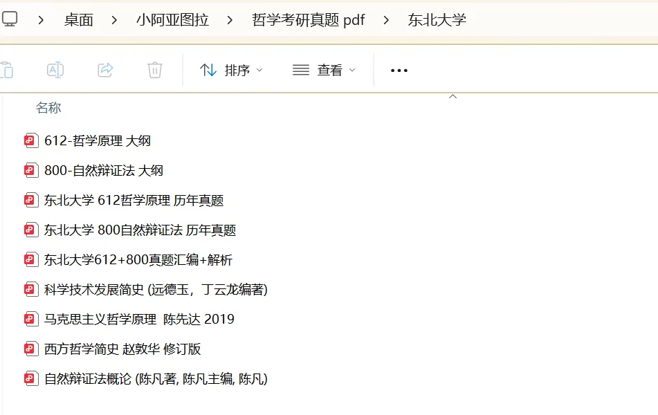 东北大学哲学考研历年真题:2001-2026 第5张