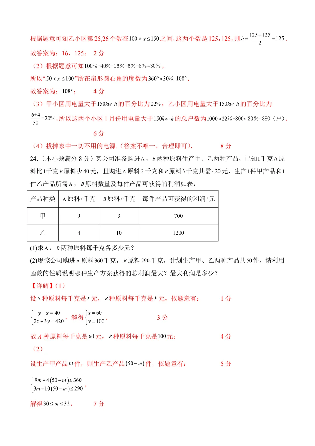 2026年中考第二次模拟考试数学(黑龙江哈尔滨卷)含解析 第26张