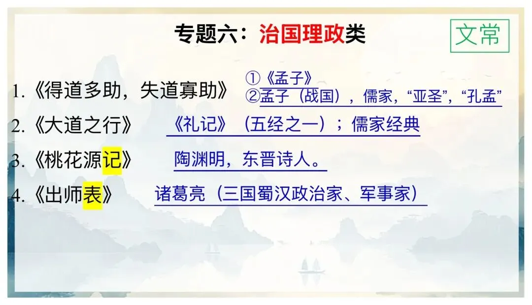 中考文言文分类复习,这样讲思路好清晰! 第28张