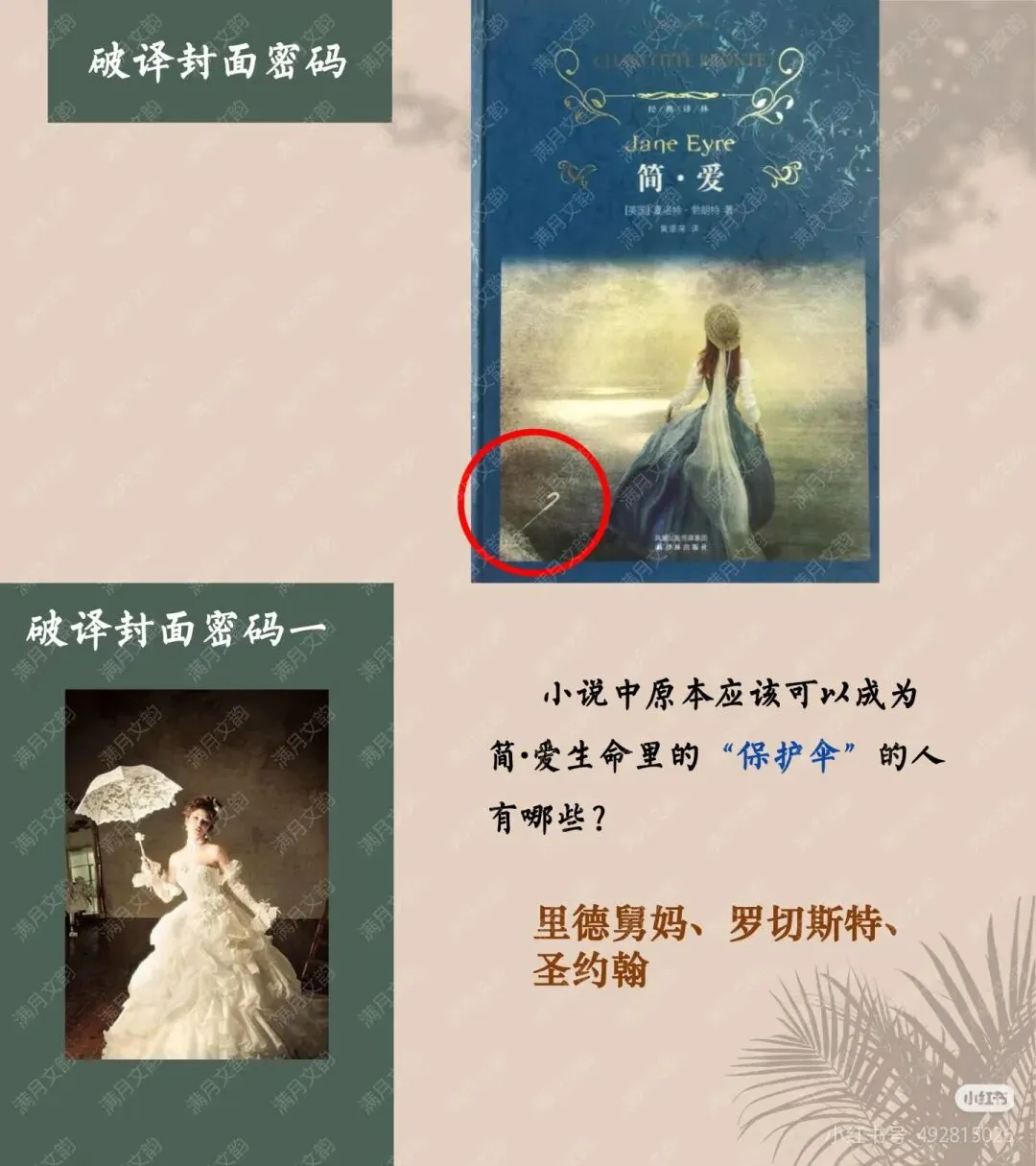 中考名著复习《简爱》 ︳破译封面密码 探寻简爱之美 读后提升课件+教案(逐字稿)+导学案 第4张