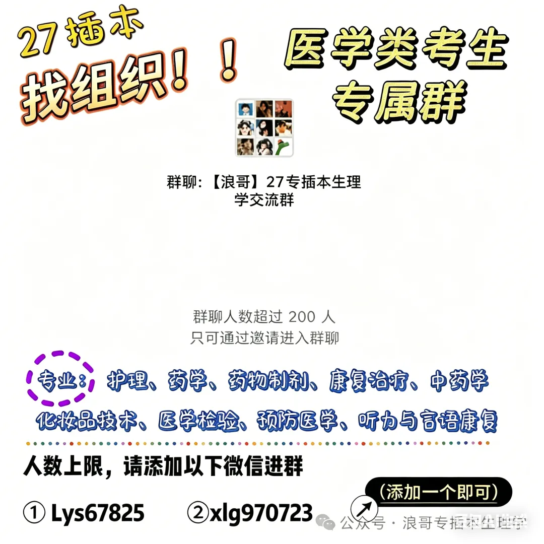 【真题】2026专插本生理学真题及参考答案 第9张